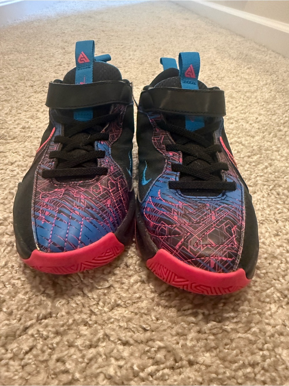 Nike Kids Sneakers - Black/Blue/Pink
